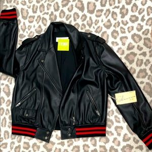 Vintage Havana Leather Jacket: New with tags